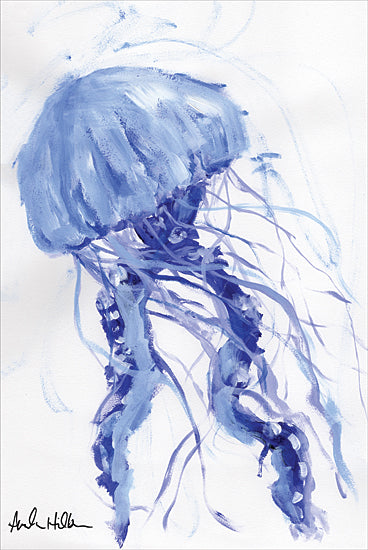 AH127 - Blue Jellyfish - 12x18 Discount