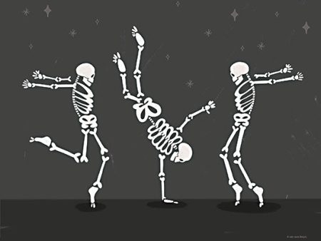 BRO335 - Dancing Skeletons II - 16x12 Hot on Sale