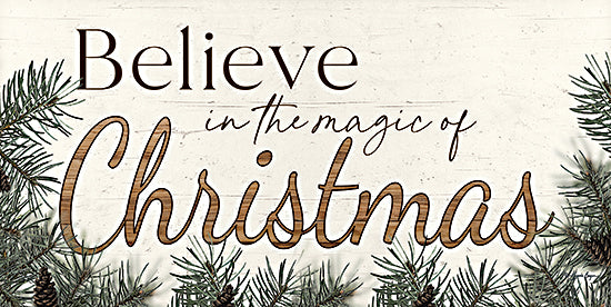 BOY754 - Believe in the Magic of Christmas - 18x9 Discount