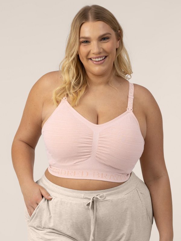 Sublime® Hands-Free Pumping & Nursing Bra | Pink Heather on Sale