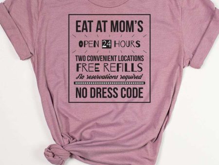 Eat at Mom s Graphic Tee Fashion