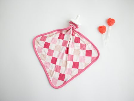 DREAMY PINK CHECKERS DREAM LOVEY Sale