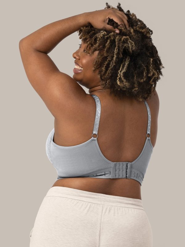 Sublime® Hands-Free Pumping & Nursing Bra | Grey on Sale