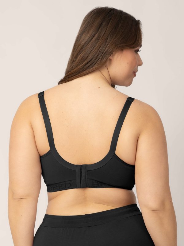 Signature Sublime® Contour Hands-Free Pumping & Nursing Bra | Black Supply