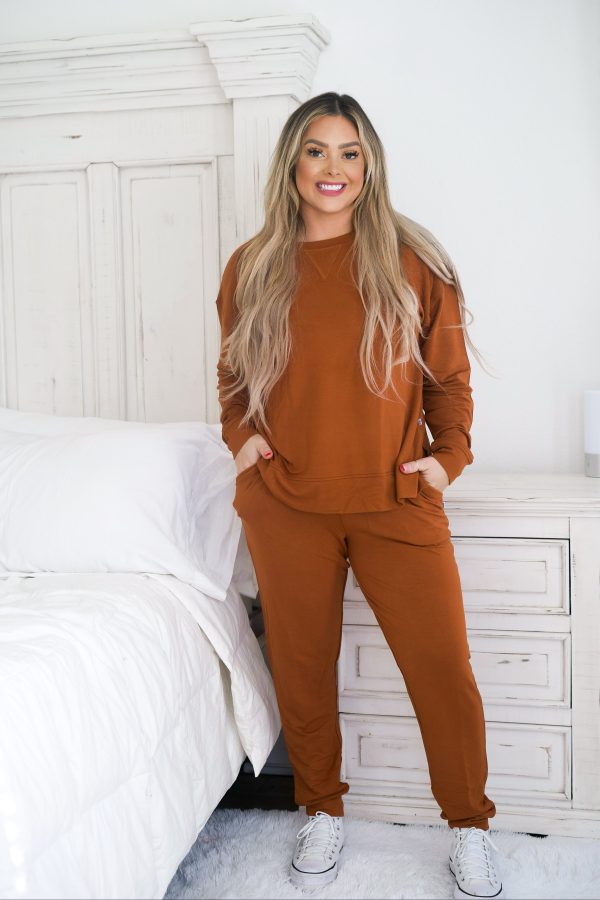 COPPER TERRY DREAM WOMEN S JOGGERS Cheap