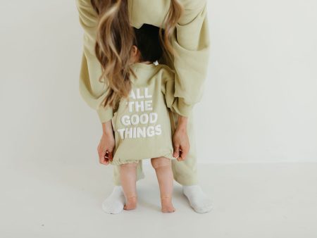 All The Good Things | Sweatshirt Romper Online now