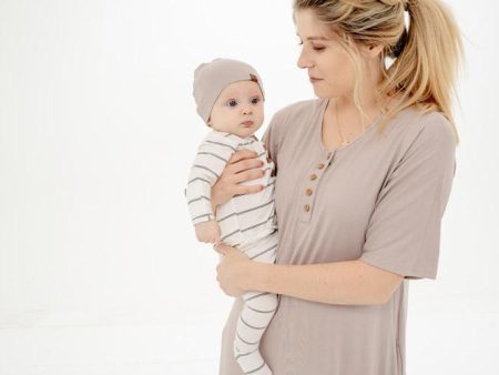 Fawn Everything Maternity & Nursing Dress Cheap