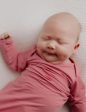 Rose Pink Newborn Knotted Gown Set Online