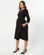 Sarah TENCEL Empire Maternity & Nursing Dress (Regular & Petite) Sale