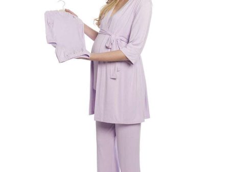 Lavender | Mommy Pajamas & Baby Set For Discount