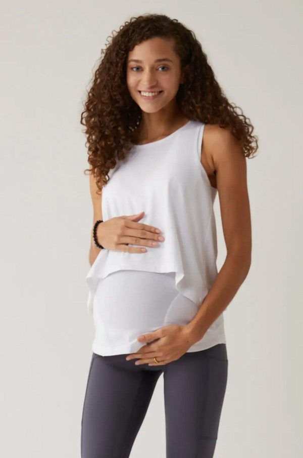 Hero - Double Layer Hands-Free Nursing & Pumping Top | White Discount