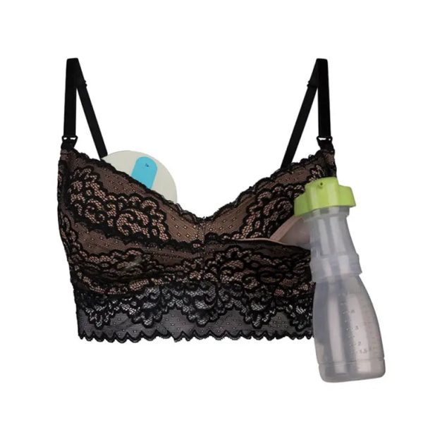 Ayla Luxury Lace Nursing + Handsfree Pumping Bra Online