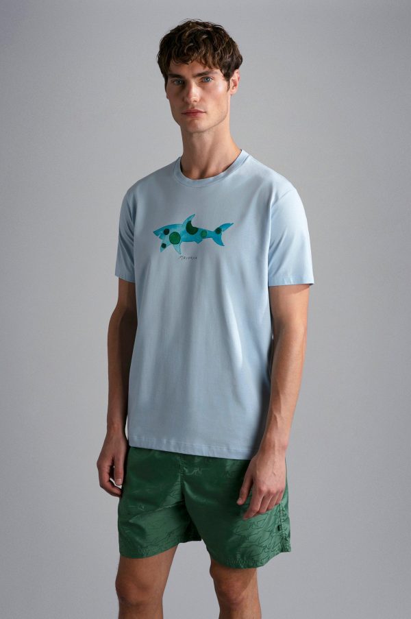 Paul & Shark - T-shirt manches courtes de coton Maiorca  par Bixio  Sale