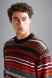 Paul & Shark - Col rond rayé de laine RE-WOOL For Discount