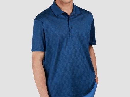 Paul & Shark - Polo manches courtes de coton Jacquard Online Sale