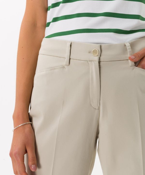 BRAX - Mara Sun - Pantalon capri de coton satin For Sale