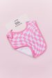 BUBBLEGUM WAVY CHECKERS DREAM BABY BIB Discount