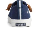 Sperry - Women s SeaCycled™ Crest Vibe Linen Sneaker - Navy Online