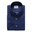 Emanuel Berg - Pablo - Chemise manches courtes Premium Jersey Knit - Modern Fit - Marine Online Hot Sale