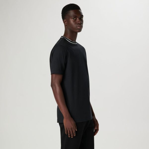 Bugatchi - Crew Neck Pima T-Shirt Online Sale