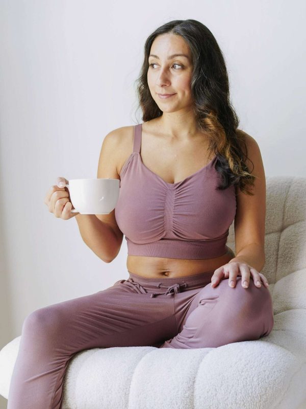 Sublime® Bamboo Hands-Free Pumping Lounge & Sleep Bra | Twilight Supply