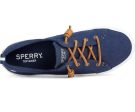 Sperry - Women s SeaCycled™ Crest Vibe Linen Sneaker - Navy Online