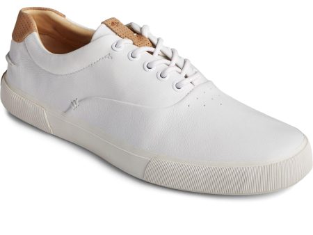 Sperry - Gold Cup™ Striper PLUSHWAVE™ CVO Sneaker - White For Cheap