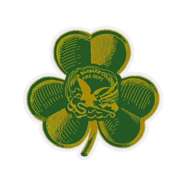 Gold Clover Stickers For Sale