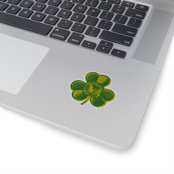 Gold Clover Stickers For Sale