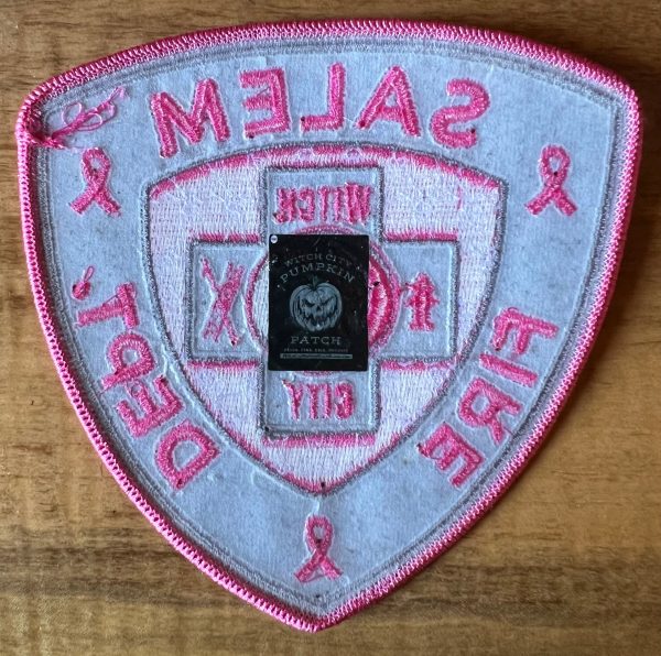 Salem Fire Breast Cancer Patch For Cheap