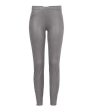 BRAX - Marlowe - Legging Simili Suède - Gris Discount