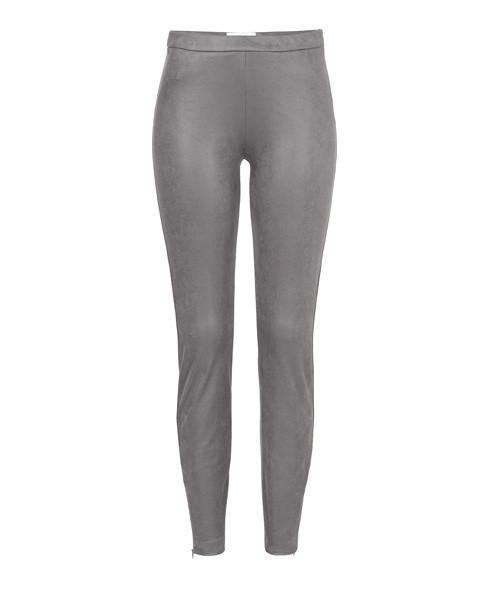 BRAX - Marlowe - Legging Simili Suède - Gris Discount