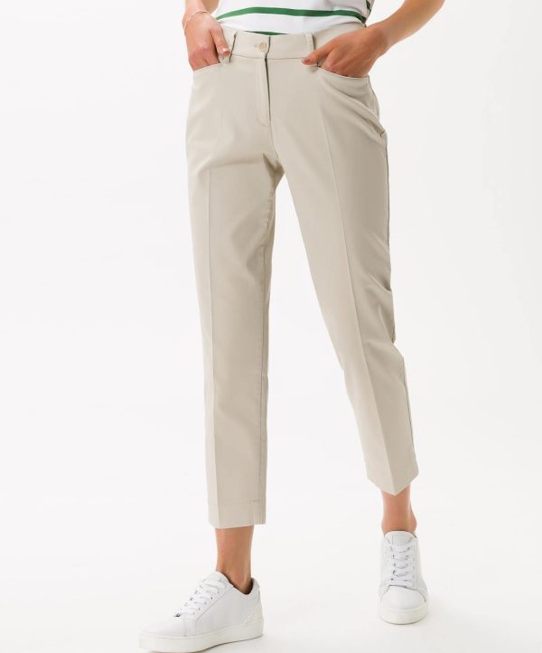 BRAX - Mara Sun - Pantalon capri de coton satin For Sale