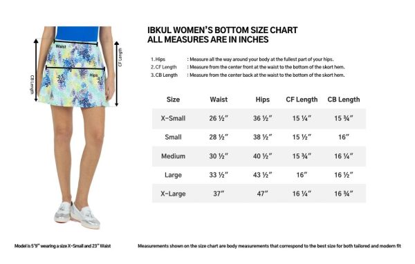 Ibkül - Lessie Print Skort - 27375 Online now