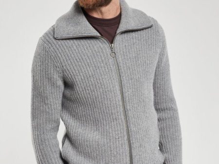 Armor-Lux - Cardigan Zippé de Laine Heritage For Discount