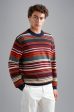 Paul & Shark - Col rond rayé de laine RE-WOOL For Discount