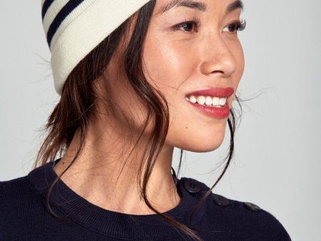 Armor-Lux - Lannion - Bonnet breton de laine rayé Online now