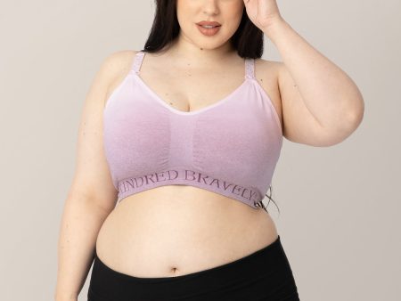 Sublime® Hands-Free Pumping & Nursing Sports Bra | Ombre Purple Online