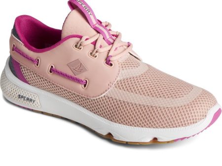 Sperry - Women s 7 Sea 3-Eye Sneaker - Pink Cheap