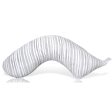 Luna Lullaby Nursing Pillow  Grey Stripe  - NEW PATTERN!!!! Supply