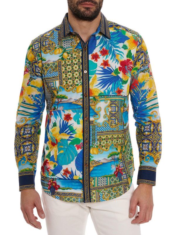 Robert Graham - Chemise TOAST THE COAST Édition Limitée Online Sale