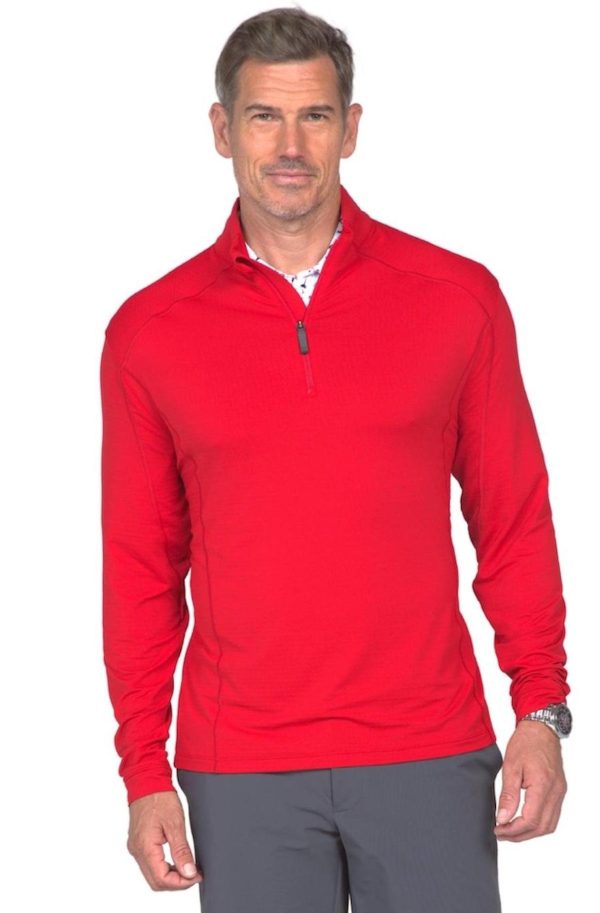 Ibkül - Men s Long Sleeve Mock Neck Pullover - 90199 (Modern Fit) Supply