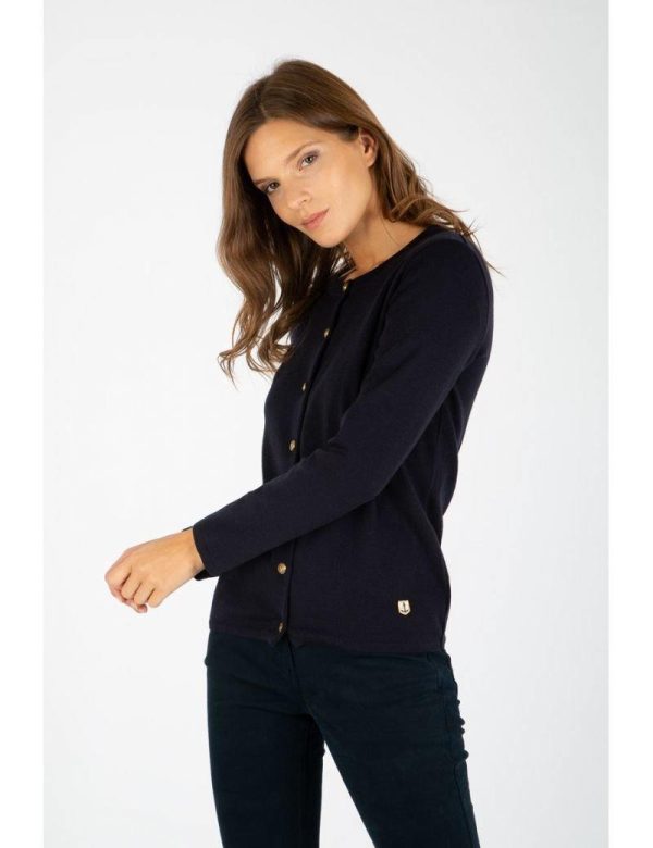 Armor-Lux - Vannes - Cardigan de laine For Sale