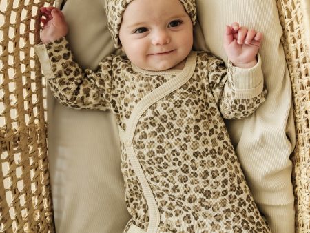 Organic Baby Sleep Gown Knotted | Spotted Sale