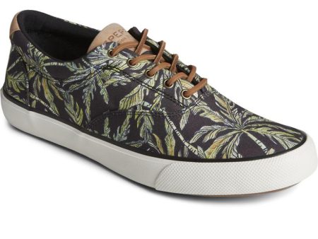 Sperry -  Men s Striper II CVO SeaCycled Sneaker - Palm Black Online Hot Sale