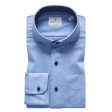 Emanuel Berg - Polo manches longues Premium Jersey Knit - Modern Fit - Bleu Supply