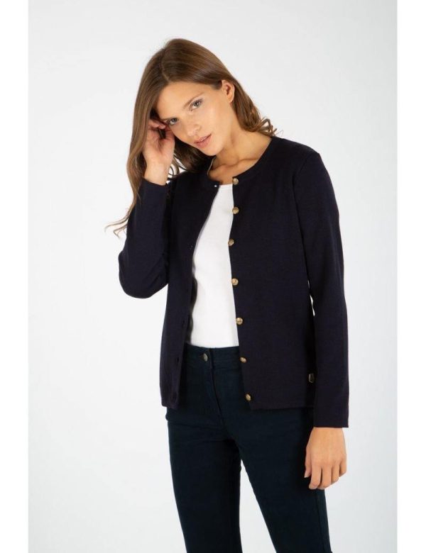 Armor-Lux - Vannes - Cardigan de laine For Sale