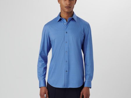 Bugatchi - James - Chemise manches longues carreaux OoohCotton® Online now