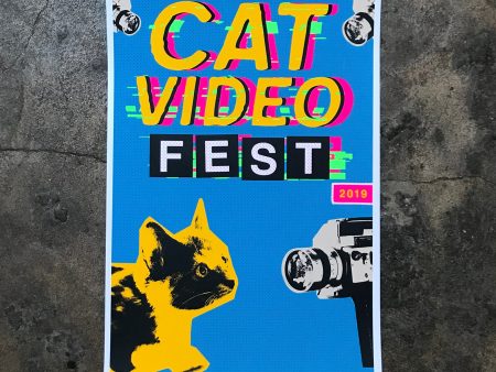 Cat Video Fest Screen Prints Online Sale