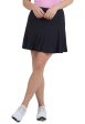 Ibkül - Solid Flounce Skort - 20000 For Discount